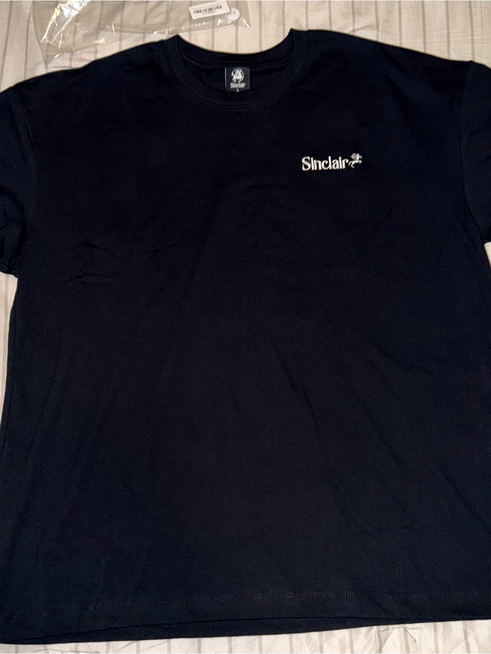 Sinclair Men's Short-Sleeve Black Logo Tee
